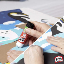 Carica l'immagine nel visualizzatore di Gallery, Pritt Penna adesiva, colla sicura e adatta ai bambini per arte e artigianato, colla potente per articoli scolastici e per ufficio, 4x 22 g Pen Pritt