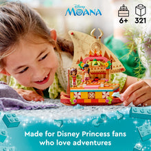 Carica l&#39;immagine nel visualizzatore di Gallery, LEGO Disney Princess La Barca a Vela di Vaiana con Mini Bambolina di Sina e Delfino, Giocattolo Creativo da Costruire, Giochi per Bambine e Bambini da 6 Anni, Idea Regalo di Compleanno 43210