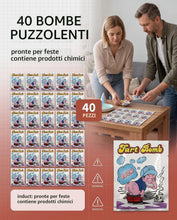 Carica l'immagine nel visualizzatore di Gallery, Bombe Puzzolenti 40 Pezzi, Fialette Puzzolenti in Vetro, Stink Bomb a Odore Estremo, Composto Chimico Sigillato, Kit Sch