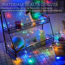 Carica l'immagine nel visualizzatore di Gallery, LED Stringa di luci a Batteria: 12 Pezzi 3M 30 LED Mini Stringa di luci a Batteria, filamento di Rame Stringa di luci Mi