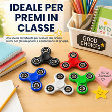 Carica l'immagine nel visualizzatore di Gallery, SCIONE Fidget Spinner 5 Pezzi - Giocattoli Anti-Stress per Bambini e Adulti, Rotazione Fluida Compleanni - Gioca in Uffi
