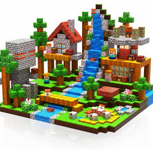 Carica l'immagine nel visualizzatore di Gallery, Costruzioni Magnetiche per Bambini 150 Pezzi con Tema Biblioteca Forestale