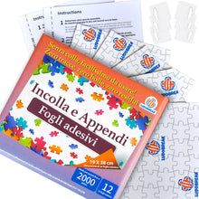 Carica l'immagine nel visualizzatore di Gallery, Colla per Puzzle 1000 e 2000 Pezzi – Fogli Adesivi per Puzzle LudoBreak