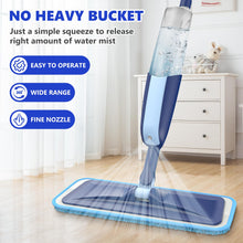 Carica l'immagine nel visualizzatore di Gallery, Scopa Lavapavimenti a Spruzzo, MANGOTIME Spray Mop Lavapavimenti Mocio con Spray Microfibra Mocio Pavimenti Professionale per Casa, Cucina, Legno Duro, Laminato, Legno, Ceramica