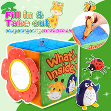 Carica l&#39;immagine nel visualizzatore di Gallery, HappyGoLucky Giochi Neonato 0-12 Mesi, Giochi Sensoriali per Neonati Regali Natale Bambini Giochi Montessori 6 Mesi Giochi per Neonati 0-3 Mesi Animali Giocattolo per Bambini Regalo Bambino