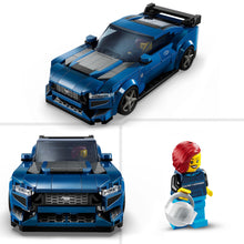 Carica l&#39;immagine nel visualizzatore di Gallery, LEGO Speed Champions Auto Sportiva Ford Mustang Dark Horse, Macchina Giocattolo da Costruire per Bambini e Bambine da 9 Anni in su, Modellino di Veicolo da Corsa con Minifigure, Idea Regalo 76920