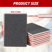 Carica l'immagine nel visualizzatore di Gallery, 24 Pezzi Spugna Abrasive Grana 80-3000, Spugne Abrasive da Fine a Grossa, Paglietta Abrasiva Carta Vetrata per Legno, Mu