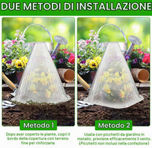 Carica l'immagine nel visualizzatore di Gallery, KAHEIGN 20 Pezzi Campane per Piante da Giardino, 22CM x 19CM Copertura per Campana per Piante in Plastica Mini Serra Riu