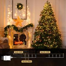 Carica l&#39;immagine nel visualizzatore di Gallery, Hoteril Luci Natale Esterno, 10M 80 LEDs Luci Albero di Natale Impermeabile, Lucine da Esterno Giardino per Adatto a Giardino, Feste, Natale, Natalizie Albero, Nozze