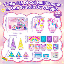 Carica l'immagine nel visualizzatore di Gallery, iKidiki 40 Pezzi Costruzioni Magnetiche per Bambini, Giochi da Viaggio Magneti Bambini 3 4 5 6 Anni Gioco Bambino 3 4 5 
