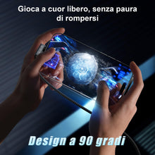Carica l'immagine nel visualizzatore di Gallery, 8K Prolunga USB C 2 metri (USBC 3.2 20Gbps, PD3.1 240W 48V/5A, Angolo 90 gradi) Video 4K@144 Hz/60Hz Prolunga Cavo USB C