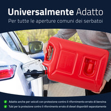 Carica l'immagine nel visualizzatore di Gallery, hünersdorff Tanica Carburante Profi Un da 20 Litri Colore, HDPE, Rosso