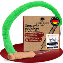 Carica l'immagine nel visualizzatore di Gallery, Weidebach Spazzola per radiatori V. 3.0, lunghezza totale 125 cm, spazzola
