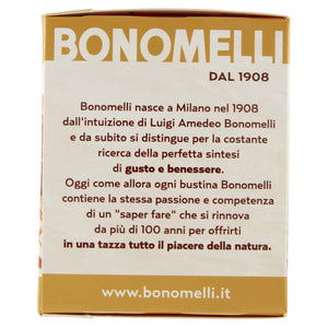 Bonomelli Infusi Gustosi, Mandorla e Caramello, Confezione da 20 Filtri, Gusto Raffinato ed Equilibrato, da Gustare a Caldo o a Freddo (20g)
