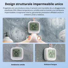 Carica l'immagine nel visualizzatore di Gallery, SONOFF SNZB-02WD IP65 Zigbee LCD Sensor Intelligente di Temperatura e Umidità, impermeabile per Serra/Bagno, Monitoraggi