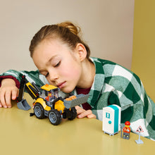Carica l'immagine nel visualizzatore di Gallery, LEGO City Scavatrice da cantiere gialla 60480