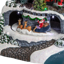 Carica l'immagine nel visualizzatore di Gallery, Avilia Villaggio di Natale con Musica e Luci: Atmosfera Magica per Le tue Feste Natalizie! Luci Scintillanti, Melodie Incantevoli e Atmosfera Natalizia Unica