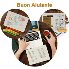 Carica l'immagine nel visualizzatore di Gallery, ZCZN-Quaderno Appunti, Taccuino Formato A5, Pagine Bianche Vuote, 24 Pezzi