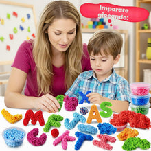 Carica l'immagine nel visualizzatore di Gallery, Kit Gioco Perline Schiuma Modellabile, 30 Confezioni