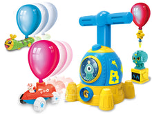 Carica l'immagine nel visualizzatore di Gallery, Teorema 67288 - Giocattolo Gonfia Palloncini per auto, Gonfia e Lancia il palloncino, con 12 Palloncini inclusi, Auto alimentate a palloncino, con Accessori da far muovere con i palloncini