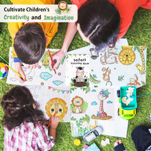 Carica l'immagine nel visualizzatore di Gallery, Heboland Mini Libri da Colorare per Bambini, Formato A6, 24 pezzi