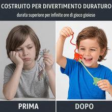 Carica l'immagine nel visualizzatore di Gallery, Set di 30 Mani Appiccicose Colorate - Giocattoli Elastici e Sticky per Bambini - Piccoli Regali per Compleanni, Feste e 
