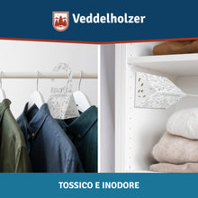 Carica l'immagine nel visualizzatore di Gallery, Veddelholzer 8X Trappola per Tarme dei Vestiti Trappola contro le Tarme dei Vestiti nel Guardaroba Trappola Triangolare 