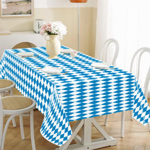 Carica l'immagine nel visualizzatore di Gallery, POPOYU 3 Tovaglie Oktoberfest Blu Bianco Bavarese