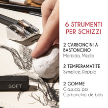 Carica l'immagine nel visualizzatore di Gallery, Zenacolor - Kit disegno Professionale - Set Matite da disegno