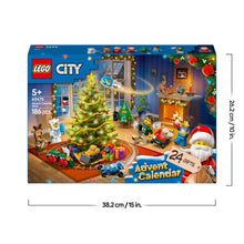 Carica l'immagine nel visualizzatore di Gallery, LEGO City Calendario dell'Avvento 2025 per Bambini e Bambine da 5 Anni - Gioco per il Conto alla Rovescia di Natale con 24 Sorprese tra cui Treno, Auto, Trattore e 7 Minifigure - Idea Regalo - 60475