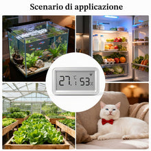 Carica l'immagine nel visualizzatore di Gallery, Termometro Ambiente Interno, Igrometro Umidità Casa WiFi, Con Smart Alert, Archiviazione dei dati, Termoigrometro per ca