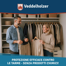 Carica l'immagine nel visualizzatore di Gallery, Veddelholzer 8X Trappola per Tarme dei Vestiti Trappola contro le Tarme dei Vestiti nel Guardaroba Trappola Triangolare 