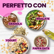 Carica l'immagine nel visualizzatore di Gallery, BIO Jorus SGUSCIATI Semi di canapa crudi, europei 1kg, Hemp seeds, Omega 3, 6
