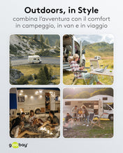 Carica l'immagine nel visualizzatore di Gallery, goobay Adattatore CEE per caravan, spina CEE a 2 prese CEE, portatile, con copertura protettiva, impermeabile IP44, 7623