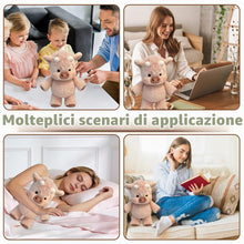 Carica l'immagine nel visualizzatore di Gallery, Peluche Che Corre, Peluche Di Cinghiale, Pe-luche Cinghiale Che Corre, Pe-luche Vitello Che Corre, Running Cow Plush, Mu