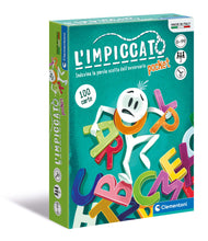 Carica l&#39;immagine nel visualizzatore di Gallery, Clementoni - L&#39;Impiccato Versione Tascabile, Mazzo di 100 Carte, per Bambini 6+ Anni e Adulti, Gioco da Tavolo in Formato da Viaggio, 2 Giocatori, Idea Regalo, Made in Italy, Lingua Italiana, 16297