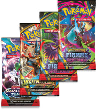 Carica l'immagine nel visualizzatore di Gallery, Pokémon: scatola da collezione Mega Charizard/Mega Charizard Y-ex del GCC Pokémon (quattro buste di espansione e una car