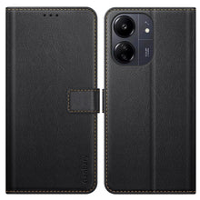 Carica l'immagine nel visualizzatore di Gallery, Ganbary Cover Compatibile con Xiaomi Redmi 13C/ Poco C65, Premium Pelle PU Flip Libro Custodia [Protezione Completa] [Sl