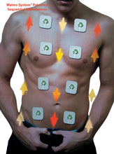 Carica l&#39;immagine nel visualizzatore di Gallery, TESMED elettrostimolatore Muscolare Max 7.8 Power con 8 elettrodi- 125 tipologie di trattamenti: Addominali, potenziamento, Aumento Muscolare, estetica, Massaggi Benessere