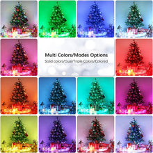 Carica l'immagine nel visualizzatore di Gallery, BrizLabs Catena Luminosa Natale Interno, 10M 100 LED Luci Stringa USB Colorate Filo Rame Ghirlanda RGB con 48 Tasti Tele