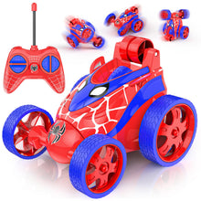 Carica l'immagine nel visualizzatore di Gallery, Mini Macchina Telecomandata Spider Acrobatica per Bambini 3 4 5 6 7 Anni, Macchinina Radiocomandata Auto RC Giochi Regalo Compleanno Pasqua Natale Giocattoli Gioco Bimbi Stunt Remote Control Car