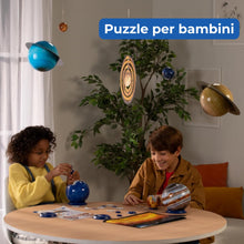 Carica l'immagine nel visualizzatore di Gallery, Ravensburger - Puzzle 3D Sistema Solare 522 pezzi, Puzzle 6+ anni