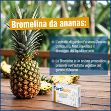 Carica l'immagine nel visualizzatore di Gallery, Fortilase, 20 Compresse, Integratore Alimentare di Bromelina