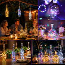 Carica l'immagine nel visualizzatore di Gallery, 8 Pezzi Solari Luci Per Bottiglie, 2m 20 Led LED Led Tappo Con Luci Per Bottiglie Di Vino, Le Lucine Per Bottiglia Per F