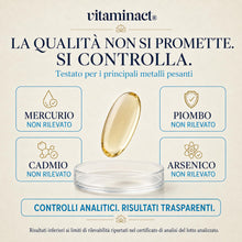 Carica l'immagine nel visualizzatore di Gallery, Omega 3-500 Capsule - 2000mg Di Olio Di Pesce Purissimo per Dose In Forma Trigliceride (TG) - 600mg di EPA e DHA per Dos