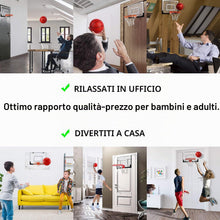 Carica l'immagine nel visualizzatore di Gallery, STAY GENT Mini Canestro Basket Kit per Bambini e Adulti