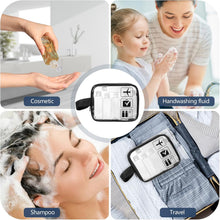 Carica l'immagine nel visualizzatore di Gallery, Diboniur Kit Viaggio Liquidi 100 ml, Set 10 Pezzi con Beauty Case