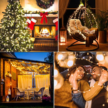 Carica l'immagine nel visualizzatore di Gallery, Uping Catena Luminosa Stringa Luci Led Decorative 500 LED 50M Luci Natalizie da Esterno ed Interno, Per Giardino Casa Feste Natale Matrimonio (Bianco Caldo)