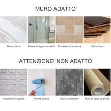 Carica l'immagine nel visualizzatore di Gallery, ZUNTO Porta Asciugamani Bagno + Porta Carta Igienica + 2 PZ Ganci Adesivi