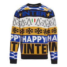 Carica l'immagine nel visualizzatore di Gallery, Inter - Maglione di Natale Edizione 2024 Ufficiale Unisex-Adulto, Festeggia l'inverno con Stile nerazzurro! Ottima Idea Regalo, per i Veri Tifosi Nerazzurri.